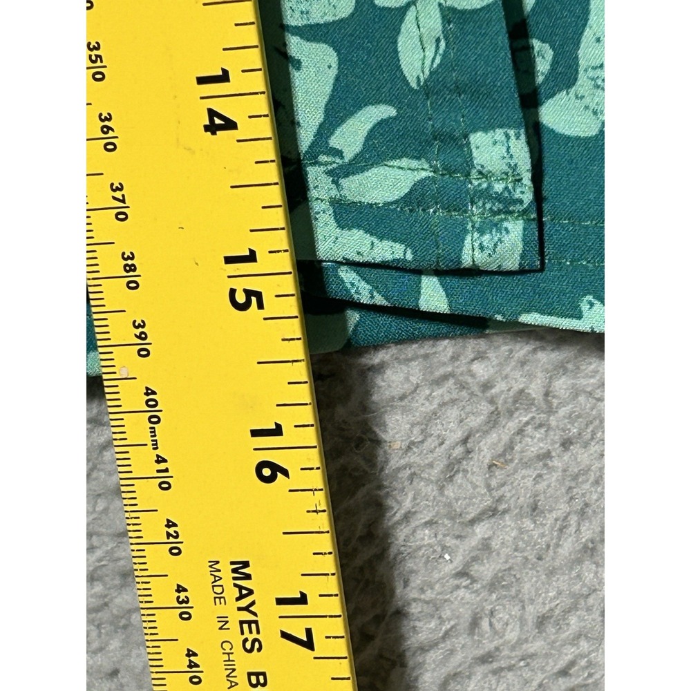 Rip Skirt Sport Skirt Womens Medium Hawaiian Bright Teal Poly Stretch Surf Beach - Picture 5 of 8